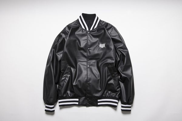 BHJK BxH Fake Leather Varsity Jkt ¥26,800+tax BHJK BxH Fake Leather Varsity Jkt ¥26,800+tax