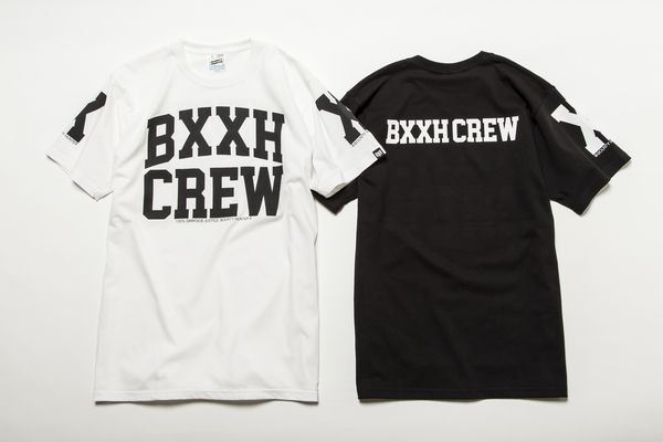 BHST BxH BXXH CREW Tee ¥5,800+tax