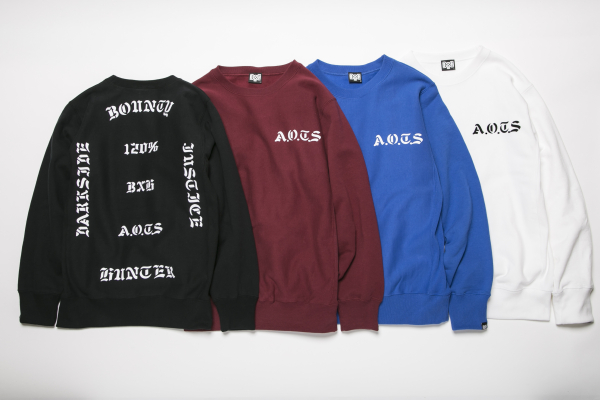 BHLC BxH Gotica Letter Crew-neck Sw ¥11,800+tax