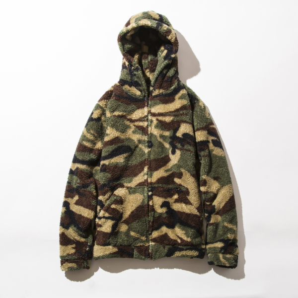 BHLC BxH Camo Boa Zip-up Pk ¥24 800+tax