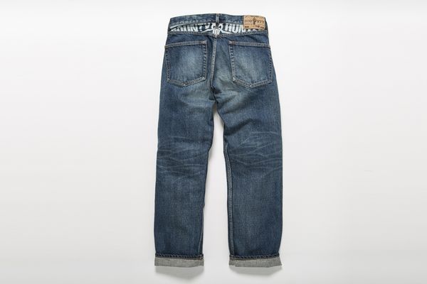 BHPN BxH damaged Classic fit Denim Pants Back ¥19,800+tax