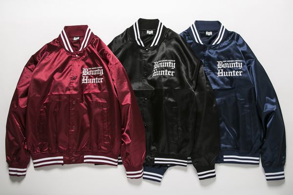 BHJK BxH Satin Varsity Jkt ¥14,800+tax