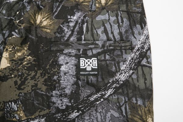 BHPN BxH Tree Camo Half Pants Back