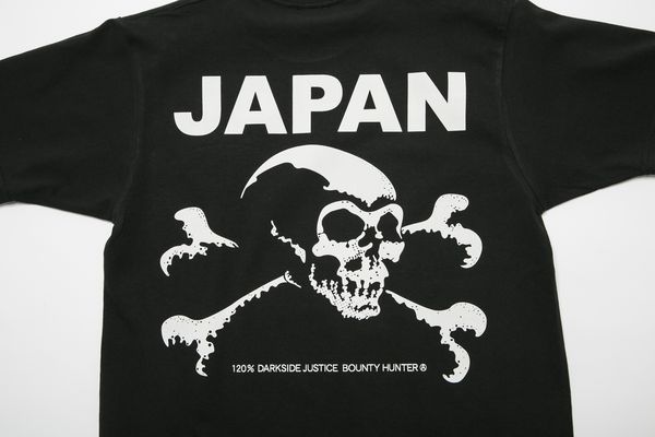 BHST BxH Skull Japan Tee Back