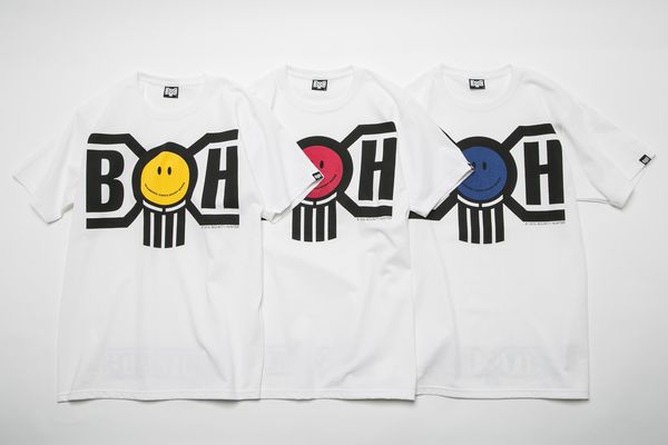 BHST BxH Logo Niko Tee White ¥5,800+tax