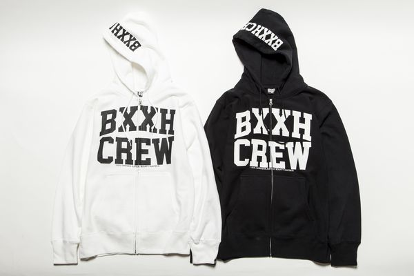 BHLC BxH BXXH CREW Zip-up Pk ¥14,800+tax
