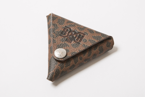 BHFA BxH Leopard Triangle Coin Case ¥3,800+tax