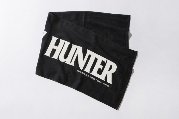 BHFA BxH Black Gauze Towel 2 ¥2 800+tax