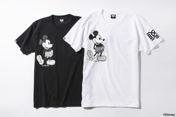 BDSC BxH : Mickey Pocket Tee ¥7 400+tax