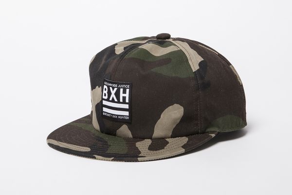 BHFA BxH Woodland Cap Side