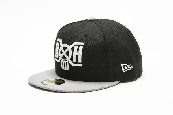 BNFA BxH:NewEra 59 fifty BK:GY ¥7,800+tax