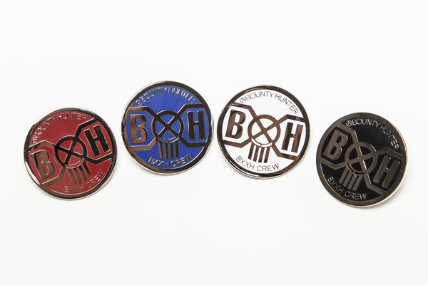 BHFA BxH Circle Pins ¥1,600+tax