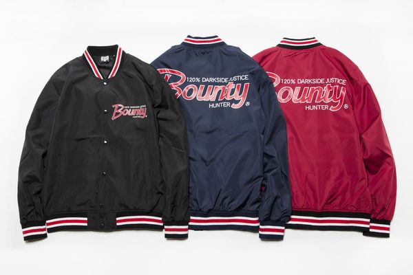 BHJK BxH Nylon Varsity Jacket ¥14,800+tax