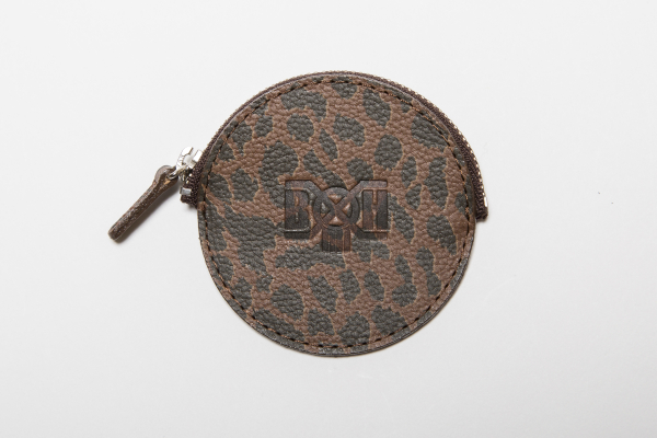 BHFA BxH Leopard Circle Coin Case ¥4,200+tax