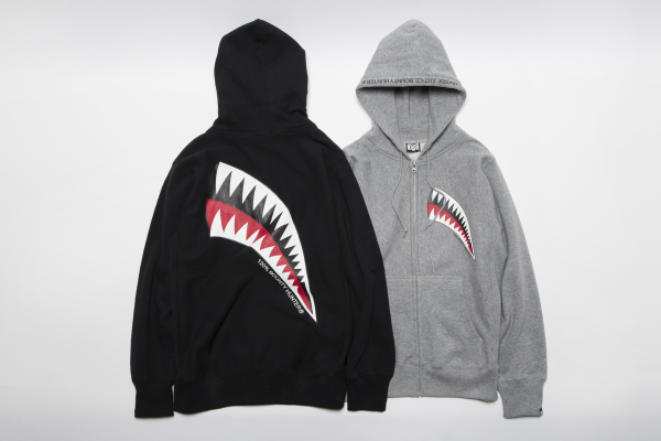 BHLC BxH Shark Zip-up Pk ¥14,800+tax