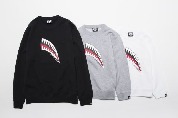 BHKL BxH Shark Kids Crew Neck Sw ¥7,800+tax