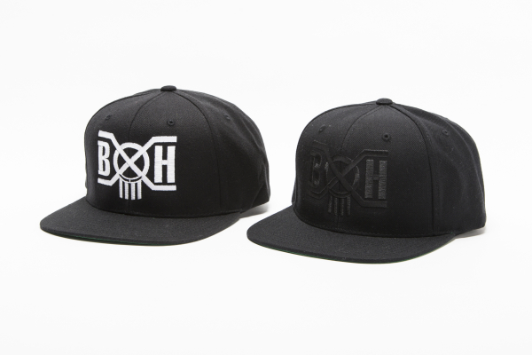 BHFA BxH BK:WH Logo Snap Back Cap ¥5,800+tax