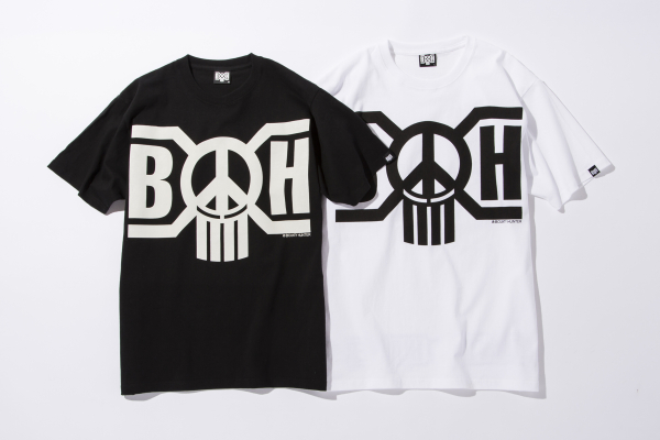 BHST BxH Peace Logo Tee ¥5 800+tax