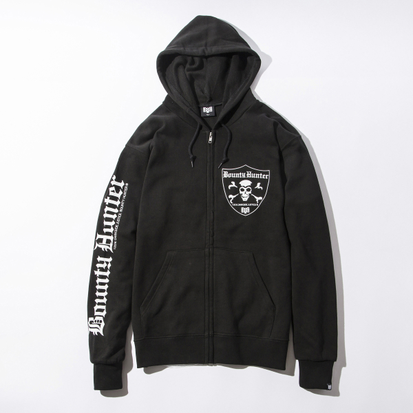 BHLC BxH Emblem Skull Zip-up Pk ¥13 800+tax