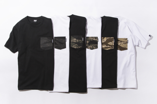 BHSC BxH Tiger Camo Pocket Tee ¥7 000+tax