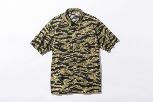 BHSH BxH Tiger Camo S:S Shirts ¥15 800+tax