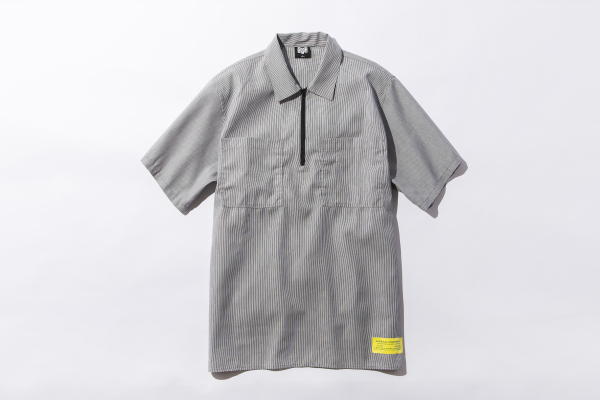 BHSH BxH Half Zip Work S:S Shirts ¥15 800+tax